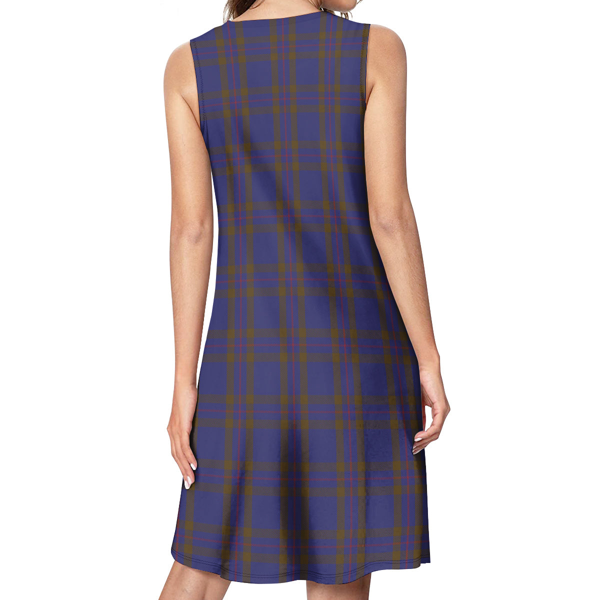 Elliot Tartan Womens Casual Dresses - Tartanvibesclothing