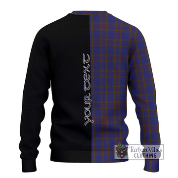 Elliot Tartan Ugly Sweater with Family Crest and Half Of Me Style