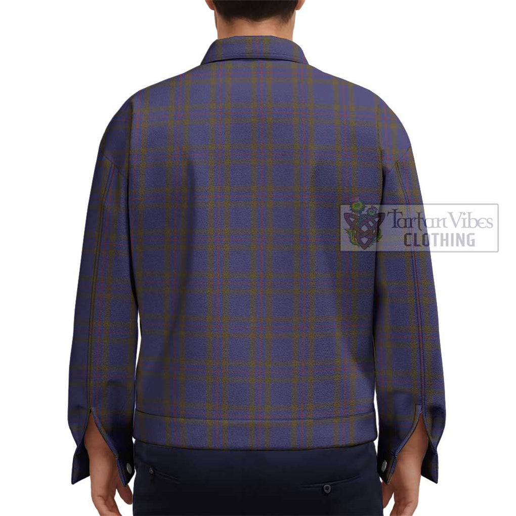 Elliot Tartan Unisex Lapel Cotton Jacket - Tartan Vibes Clothing