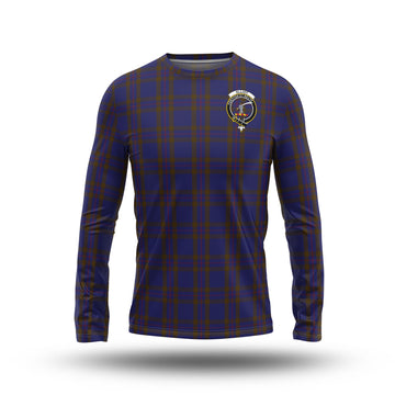 Elliot Tartan Long Sleeve T-Shirt with Family Crest