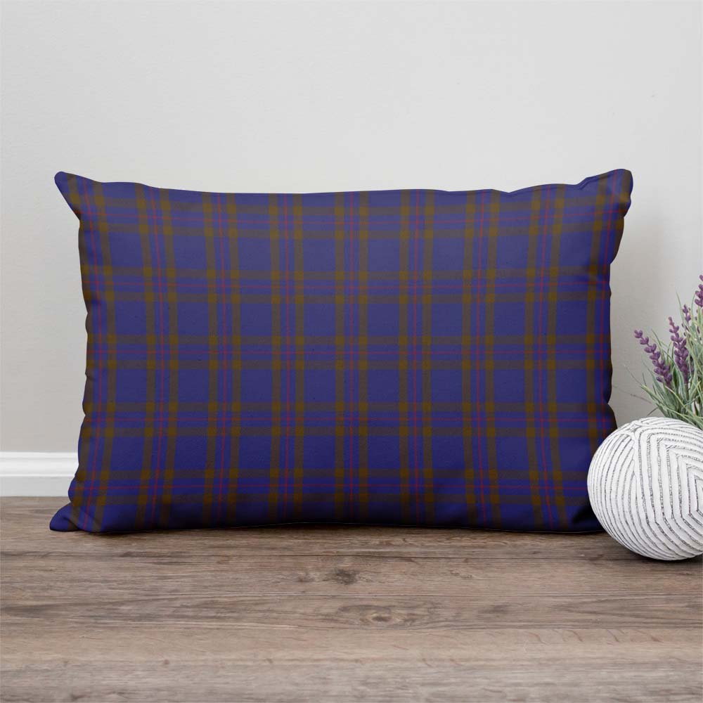 Elliot Tartan Pillow Cover Rectangle Pillow Cover - Tartanvibesclothing