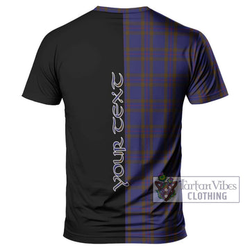 Elliot Tartan T-Shirt with Family Crest and Half Of Me Style