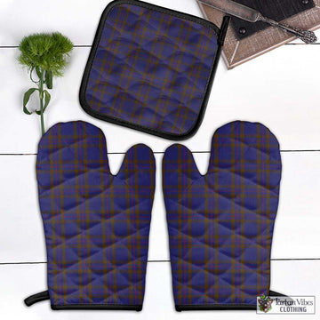 Elliot Tartan Combo Oven Mitt & Pot-Holder Black - Tartan Vibes Clothing