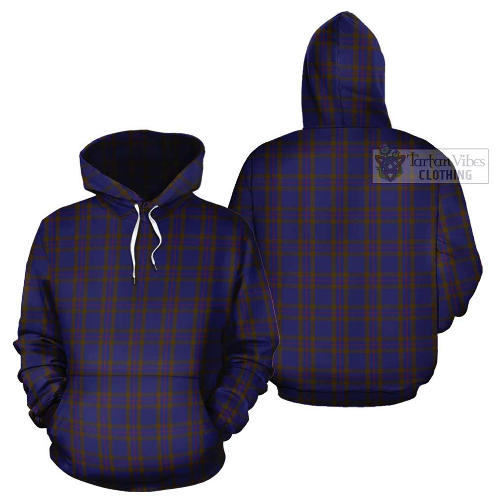 Elliot Tartan Cotton Hoodie Pullover Hoodie - Tartan Vibes Clothing