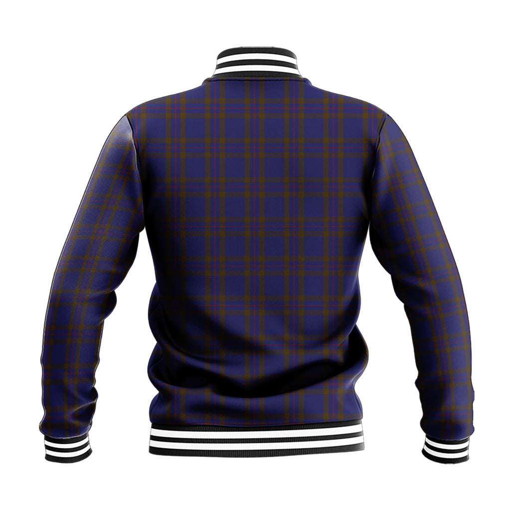 Elliot Tartan Baseball Jacket with Family Crest - Tartan Vibes Clothing