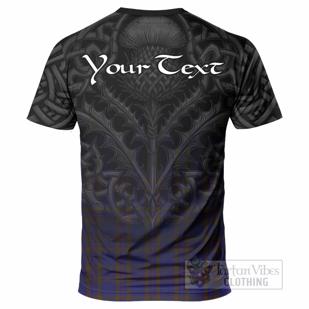 Tartan Vibes Clothing Elliot Tartan T-Shirt with Family Crest Celtic Thistle Vibes