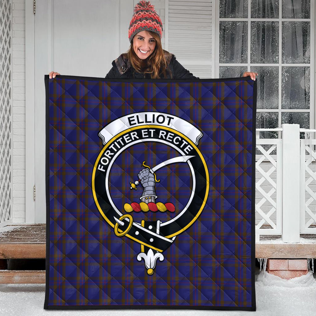 elliot-tartan-quilt-with-family-crest