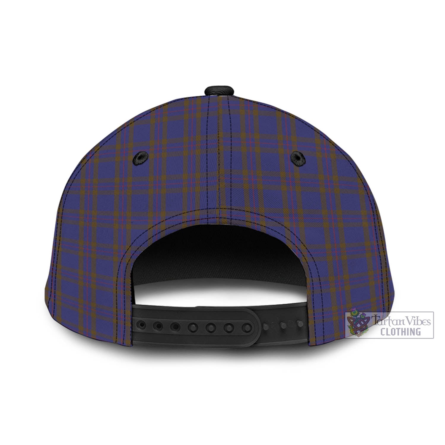 Tartan Vibes Clothing Elliot Tartan Classic Cap with Family Crest In Me Style