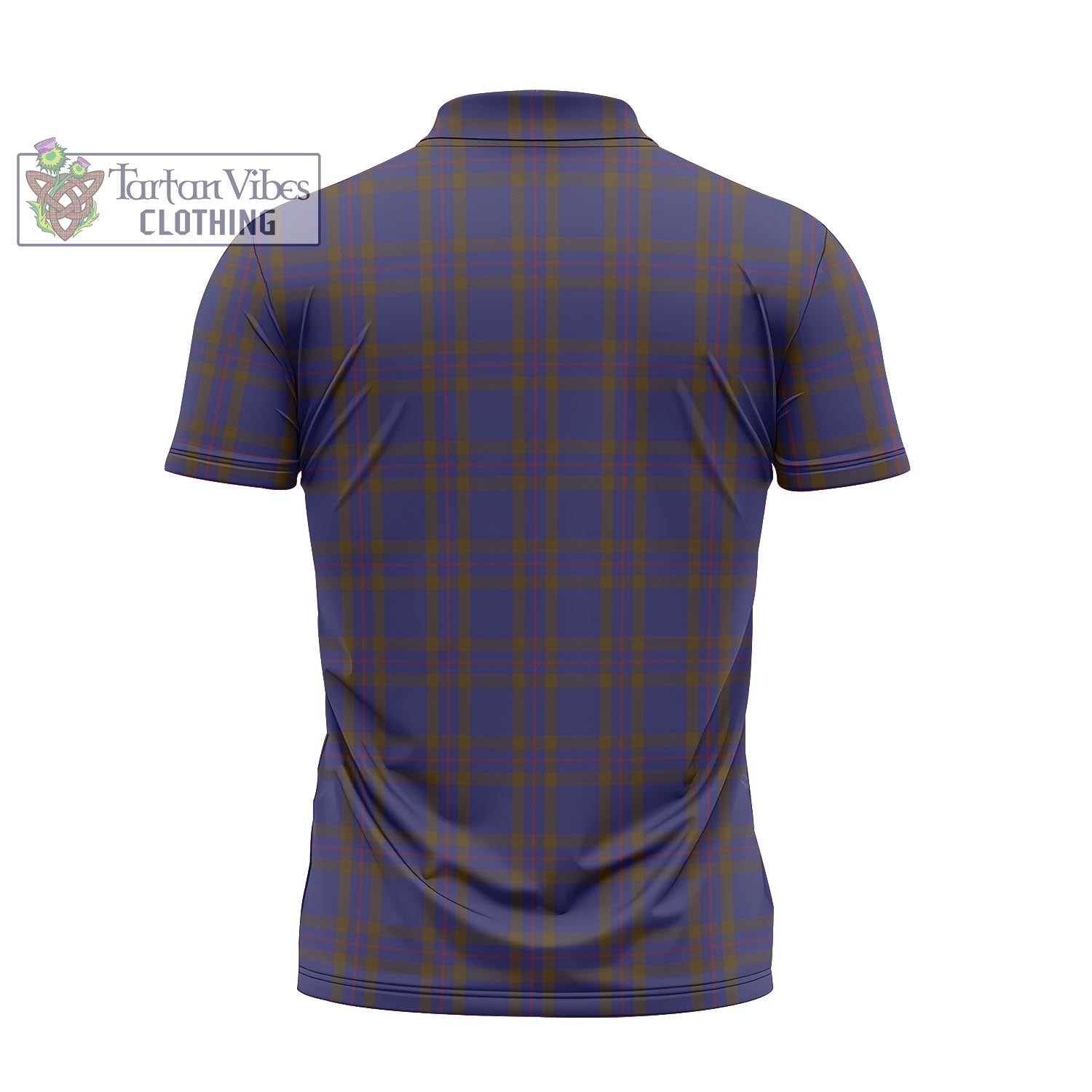 Tartan Vibes Clothing Elliot Tartan Zipper Polo Shirt