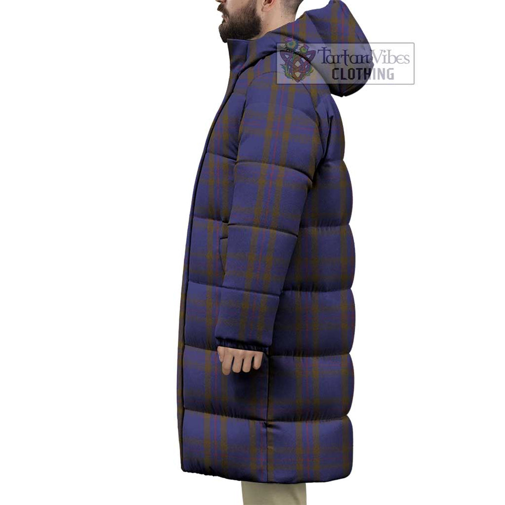 Tartan Vibes Clothing Elliot Tartan Long Down Jacket