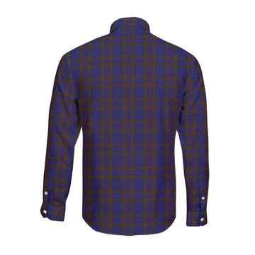 Elliot Tartan Long Sleeve Button Up Shirt with Family Crest