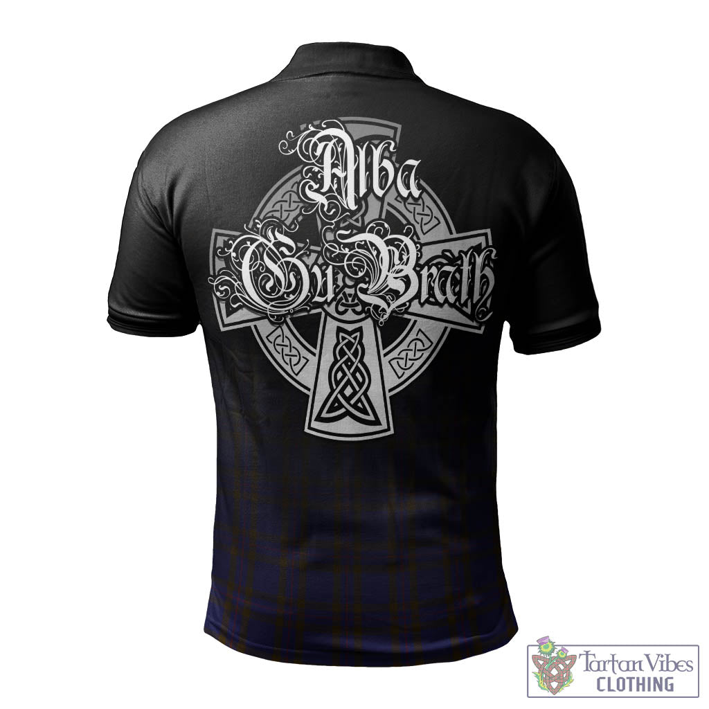 Tartan Vibes Clothing Elliot Tartan Polo Shirt Featuring Alba Gu Brath Family Crest Celtic Inspired