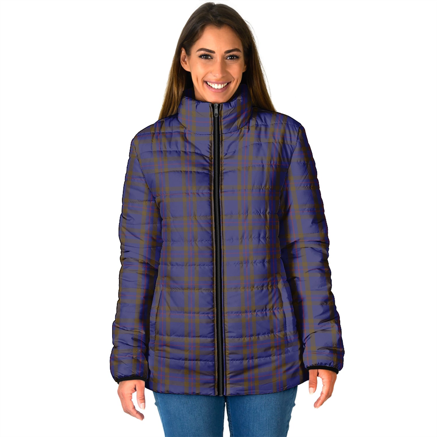 Elliot Tartan Padded Jacket - Tartan Vibes Clothing