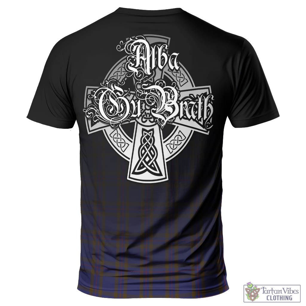 Tartan Vibes Clothing Elliot Tartan T-Shirt Featuring Alba Gu Brath Family Crest Celtic Inspired