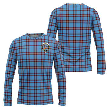 Elliot Ancient Tartan Long Sleeve T-Shirt with Family Crest