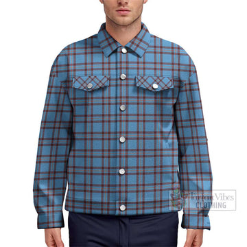 Elliot Ancient Tartan Unisex Lapel Cotton Jacket