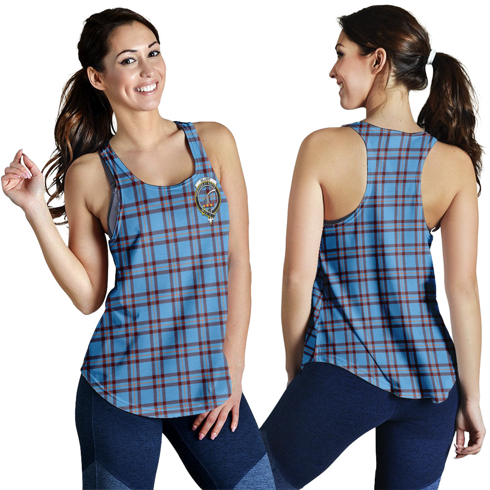 elliot-ancient-tartan-women-racerback-tanks-with-family-crest