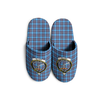 Elliot Ancient Tartan Home Slippers with Family Crest