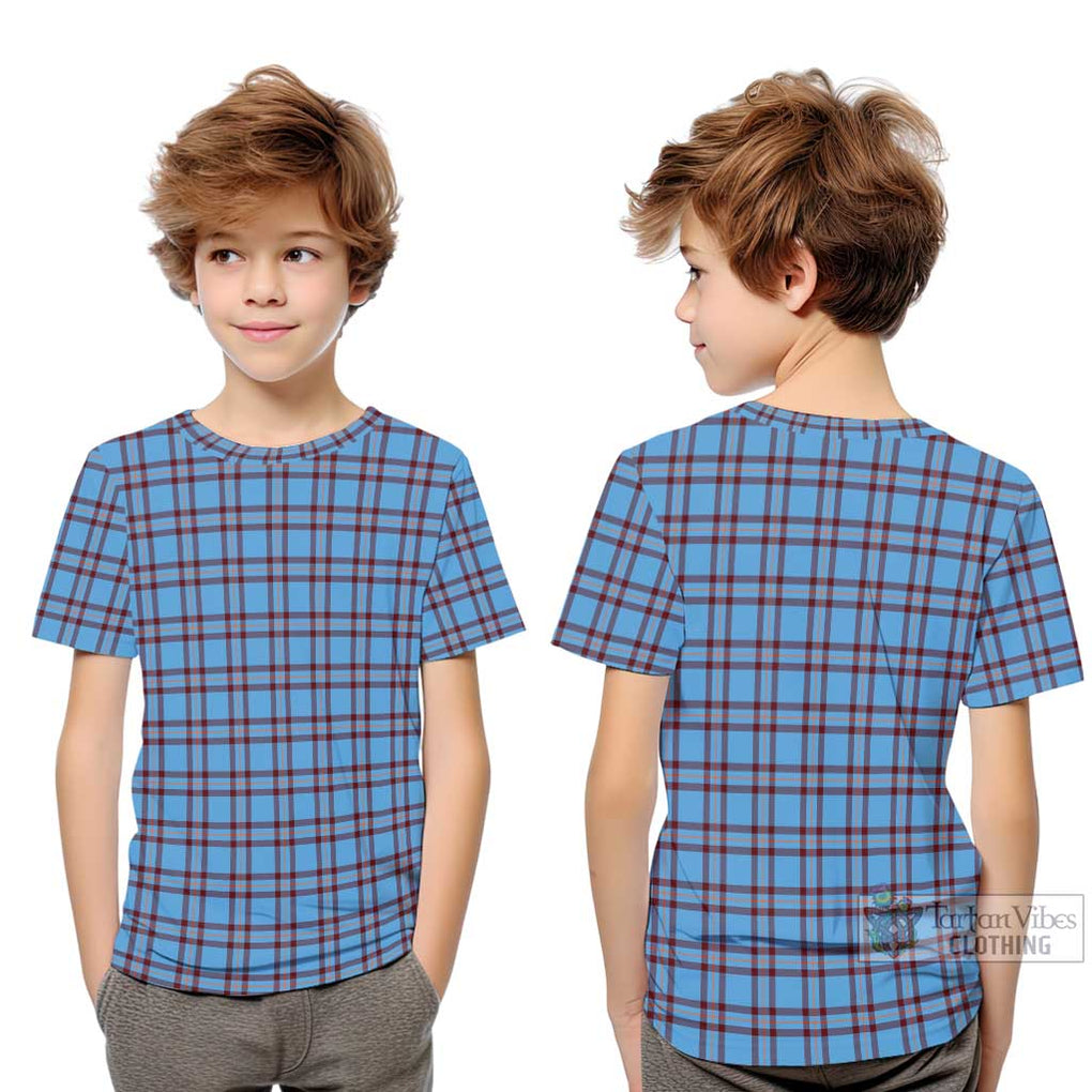 Elliot Ancient Tartan Kid T-Shirt Youth XL Size14 - Tartanvibesclothing Shop