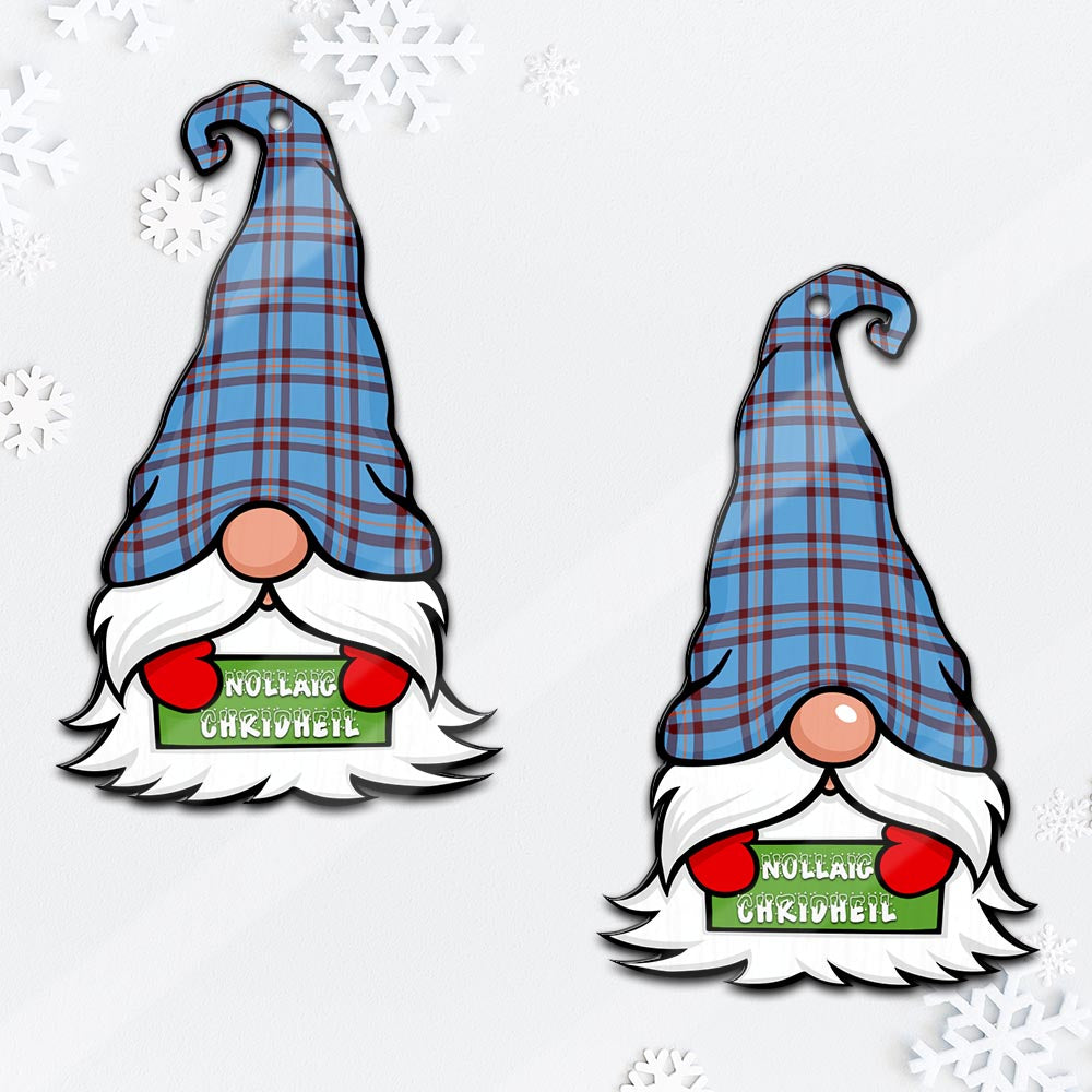 Elliot Ancient Gnome Christmas Ornament with His Tartan Christmas Hat - Tartan Vibes Clothing