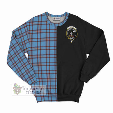 Elliot Ancient Tartan Sweatshirt with Family Crest and Half Of Me Style