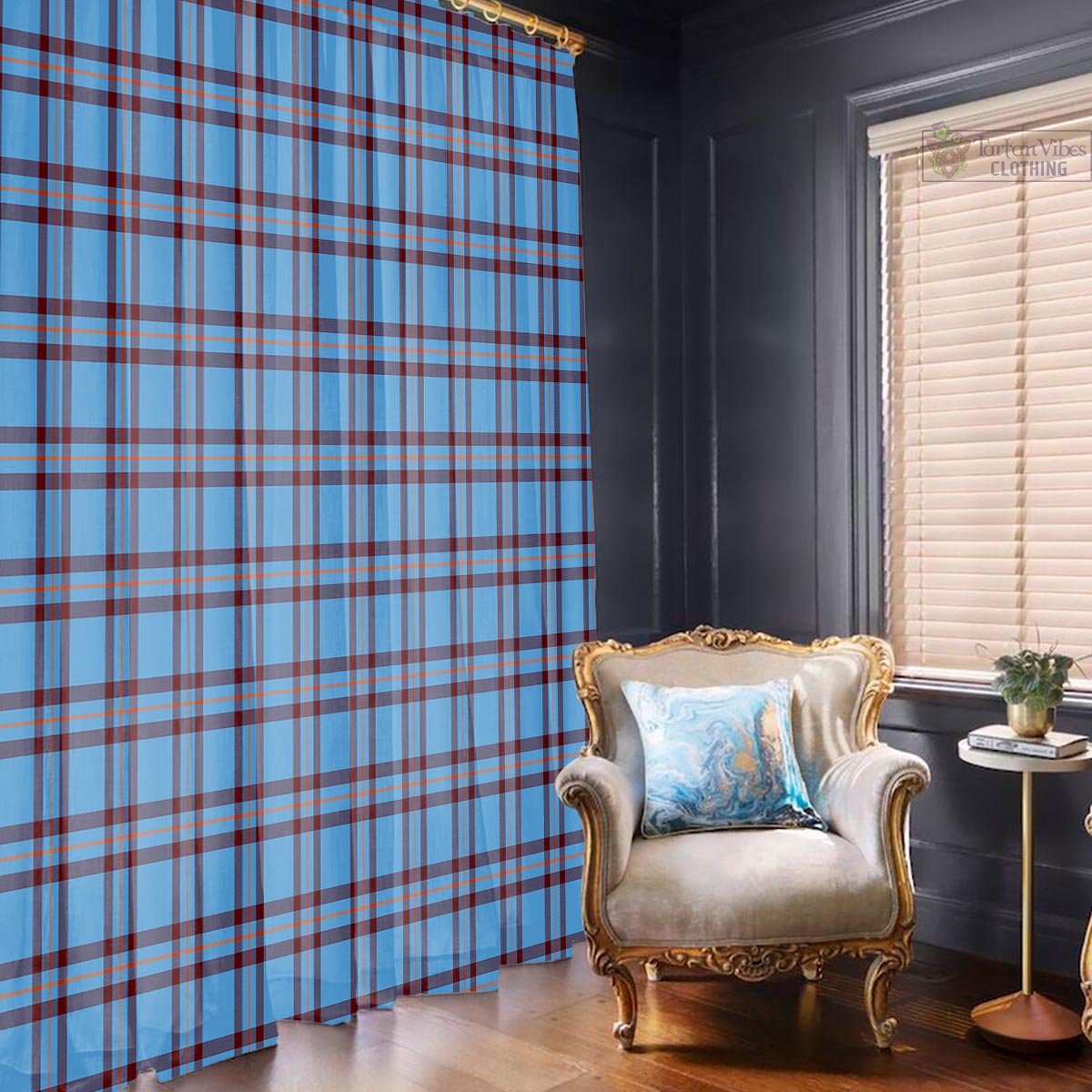 Elliot Ancient Tartan Window Curtain