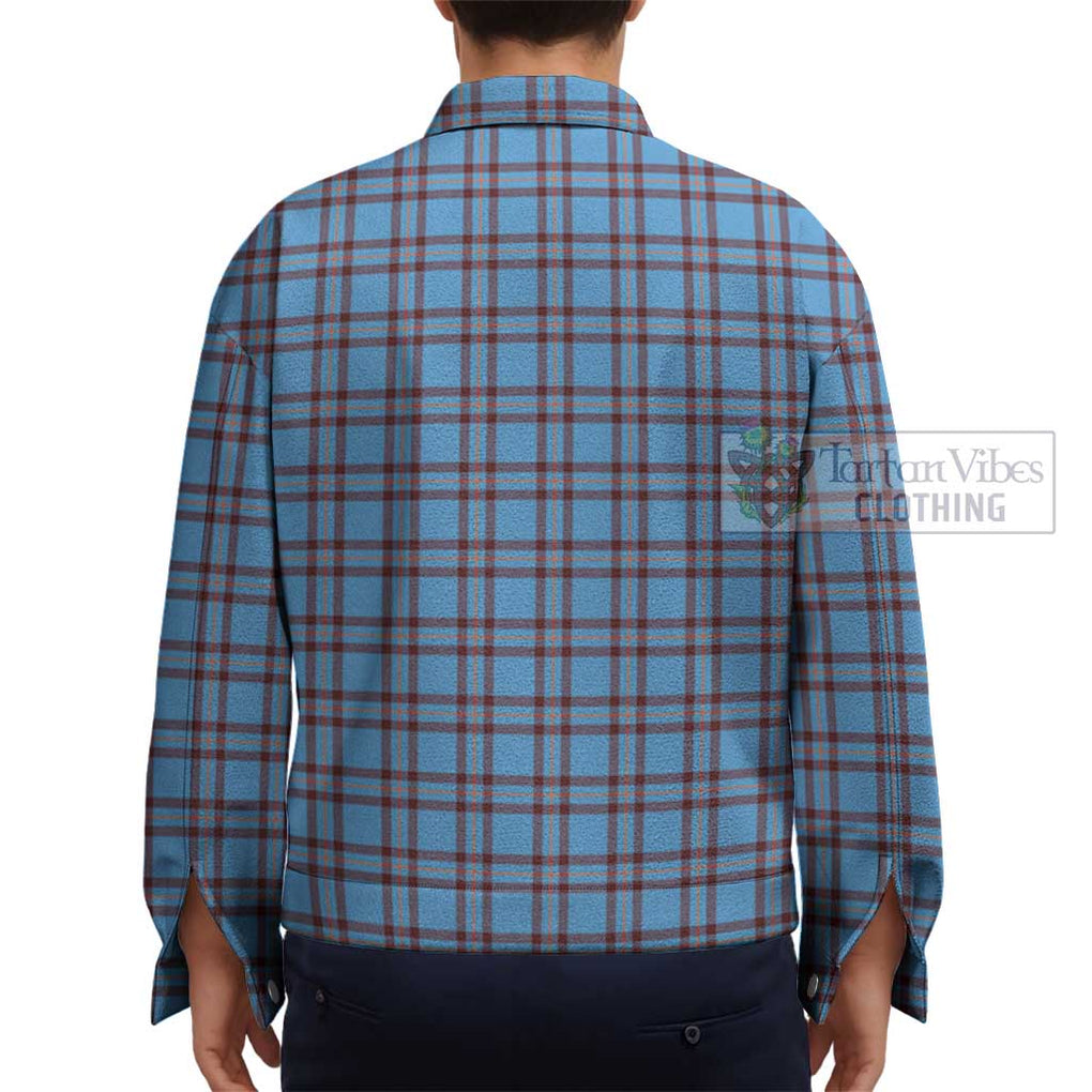 Elliot Ancient Tartan Unisex Lapel Cotton Jacket - Tartan Vibes Clothing