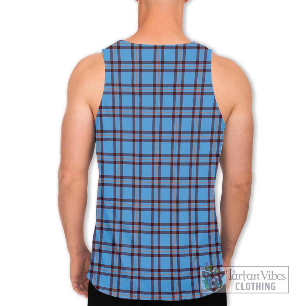 Elliot Ancient Tartan Men's Tank Top with Family Crest DNA In Me Style - Tartanvibesclothing Shop