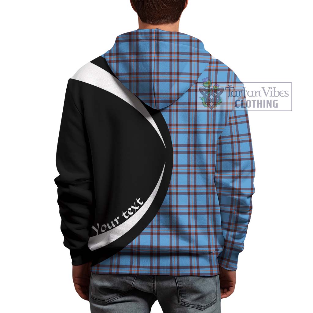 Tartan Vibes Clothing Elliot Ancient Tartan Hoodie with Family Crest Circle Style