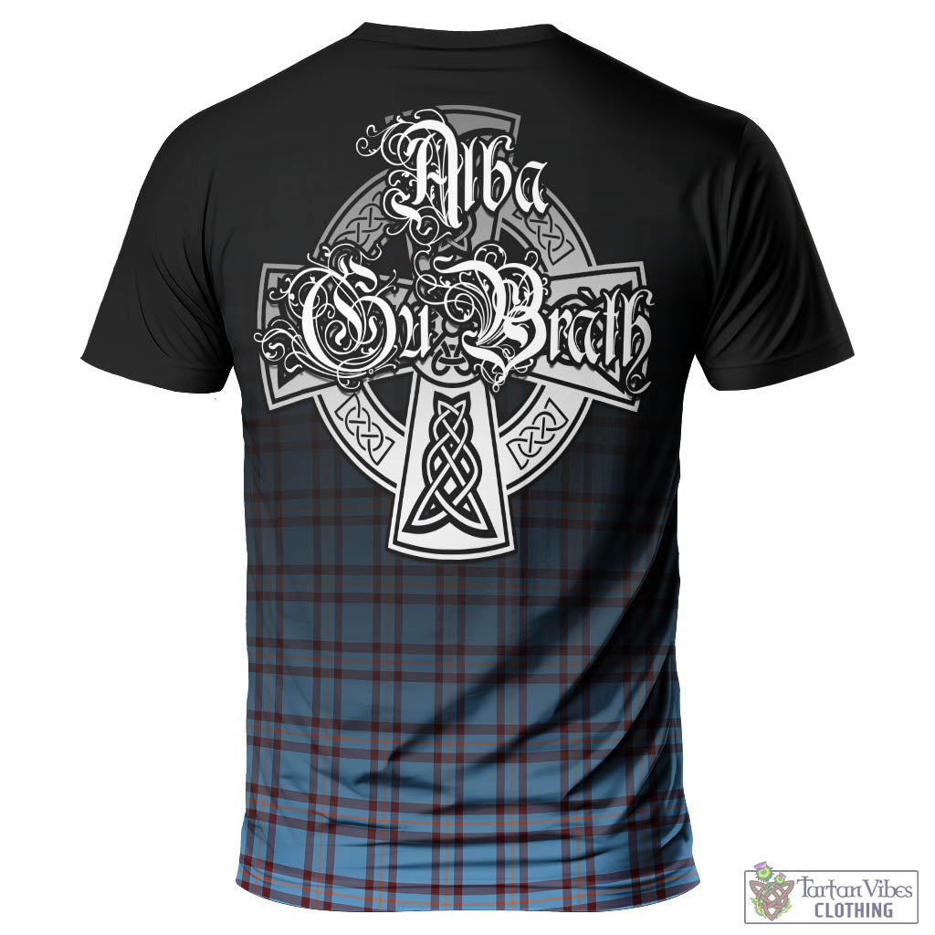 Tartan Vibes Clothing Elliot Ancient Tartan T-Shirt Featuring Alba Gu Brath Family Crest Celtic Inspired