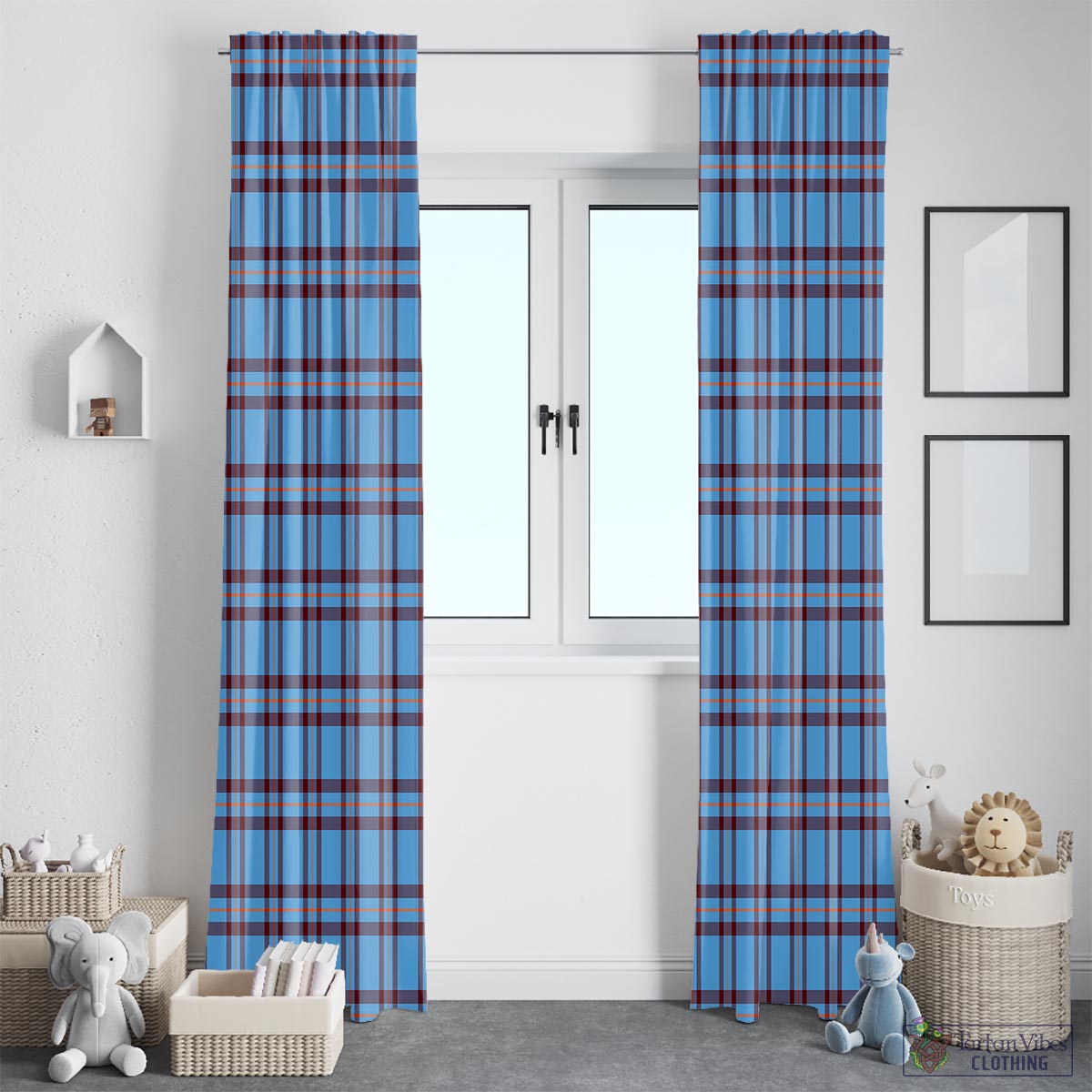 Elliot Ancient Tartan Window Curtain