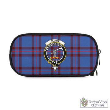 Elliot Modern Tartan Pen and Pencil Case with Family Crest