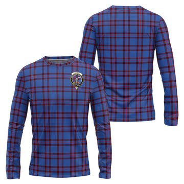 Elliot Modern Tartan Long Sleeve T-Shirt with Family Crest