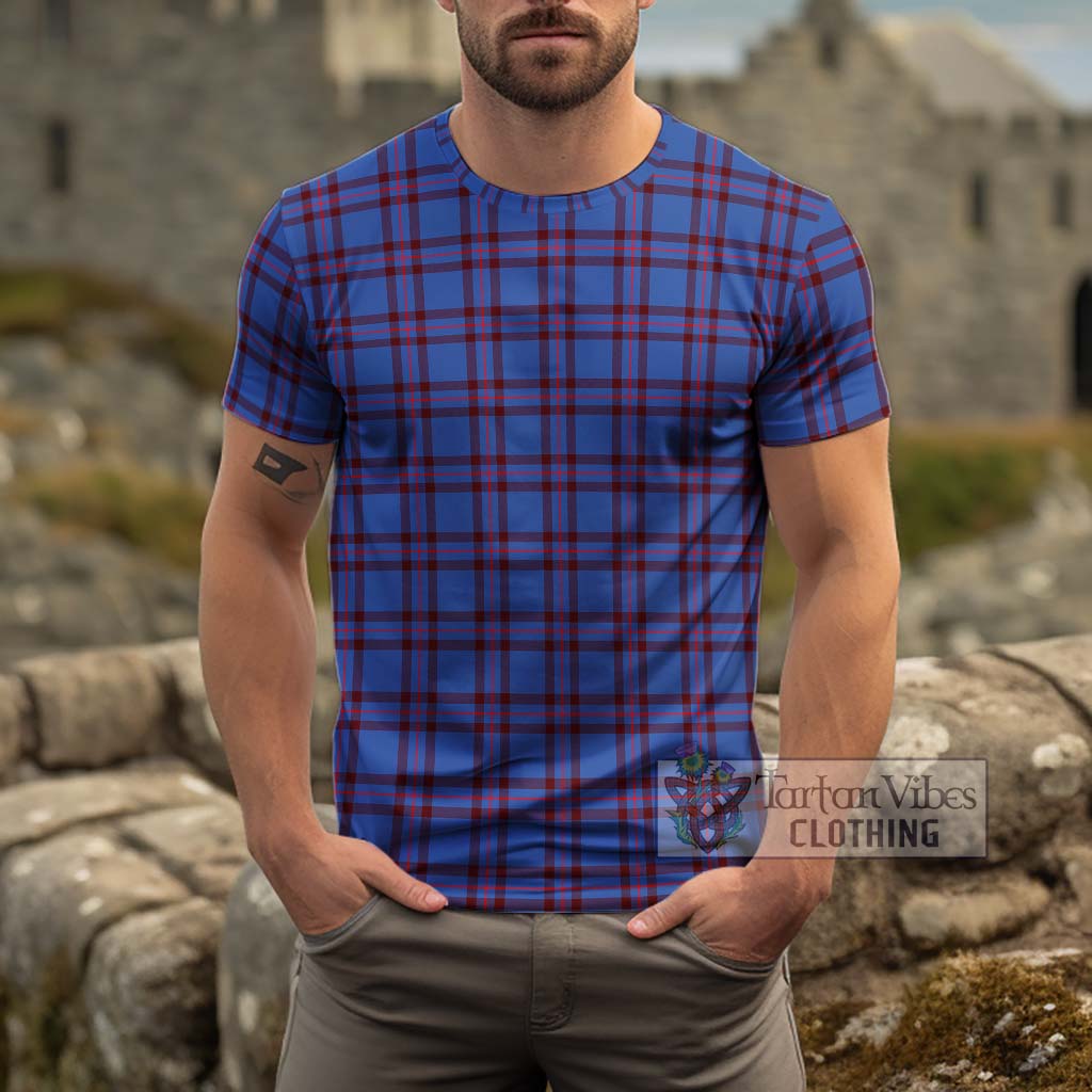 Elliot Modern Tartan Cotton T-Shirt Men's Shirt - Tartanvibesclothing Shop