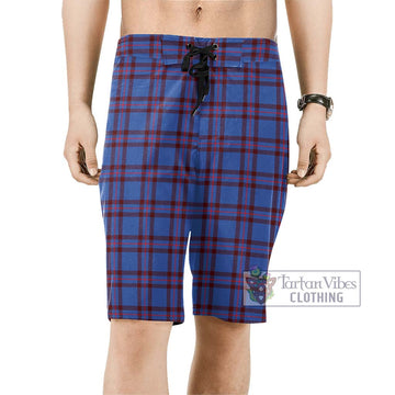 Elliot Modern Tartan Men's Board Shorts