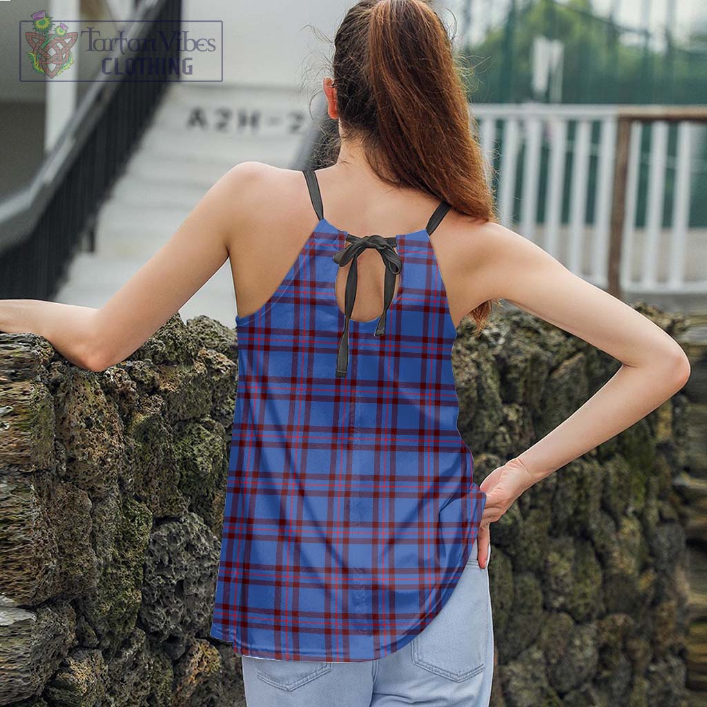 Tartan Vibes Clothing Elliot Modern Tartan Loose Halter Neck Camisole