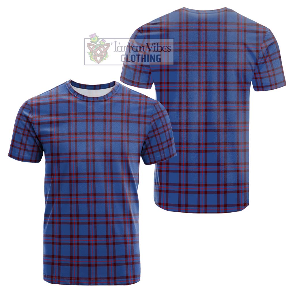 Elliot Modern Tartan Cotton T-Shirt Kid's Shirt - Tartanvibesclothing Shop