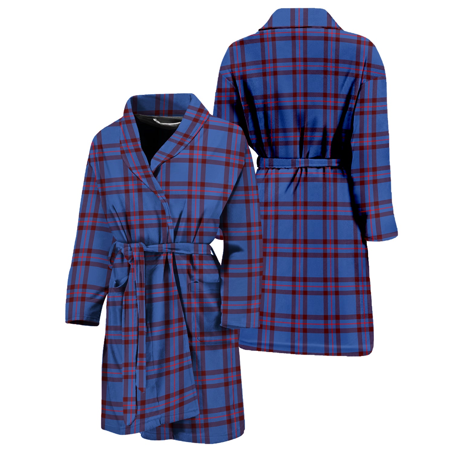 Elliot Modern Tartan Bathrobe Unisex M - Tartan Vibes Clothing