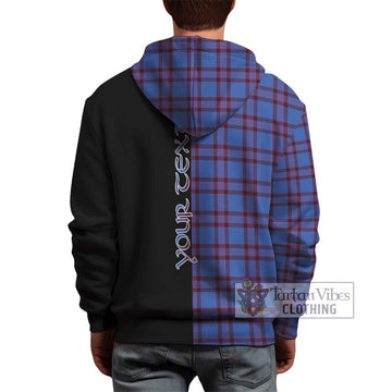 Elliot Modern Tartan Hoodie with Family Crest and Half Of Me Style