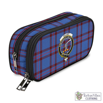 Elliot Modern Tartan Pen and Pencil Case with Family Crest