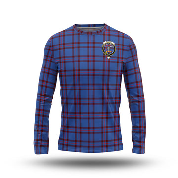 Elliot Modern Tartan Long Sleeve T-Shirt with Family Crest