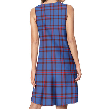 Elliot Modern Tartan Womens Casual Dresses