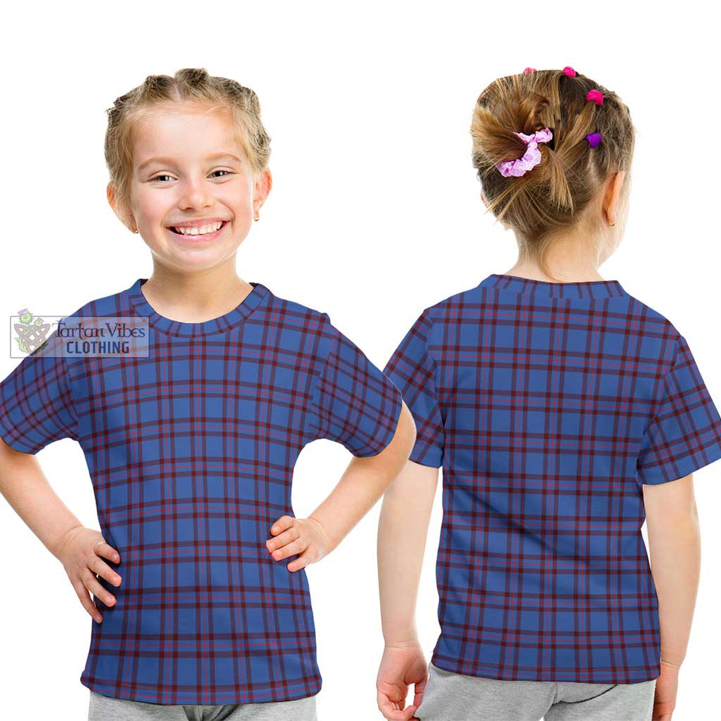 Elliot Modern Tartan Kid T-Shirt - Tartanvibesclothing Shop