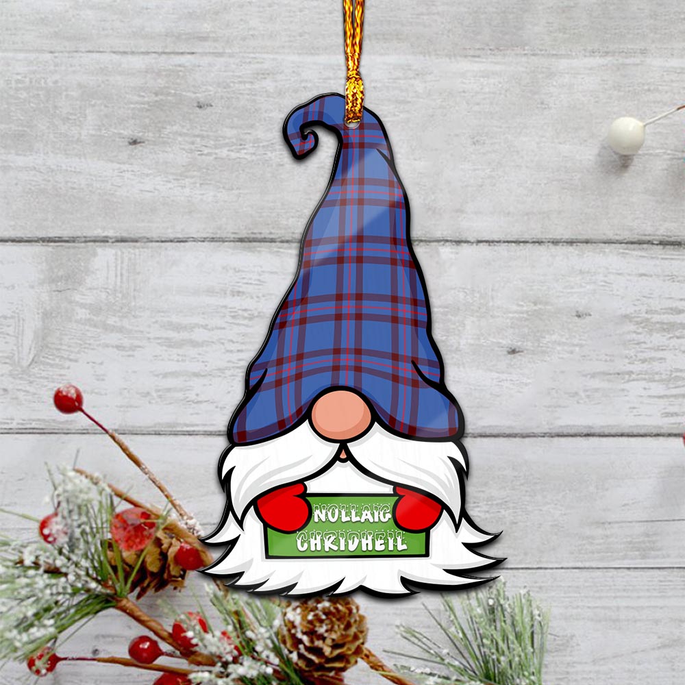 Elliot Modern Gnome Christmas Ornament with His Tartan Christmas Hat - Tartan Vibes Clothing