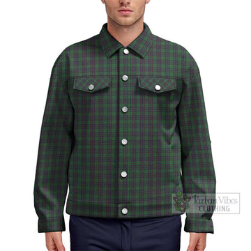 Elphinstone Tartan Unisex Lapel Cotton Jacket