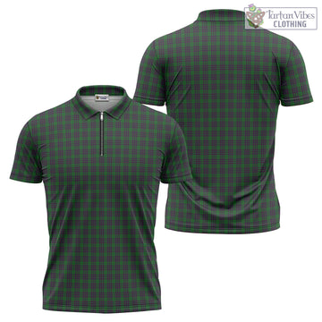 Elphinstone Tartan Zipper Polo Shirt