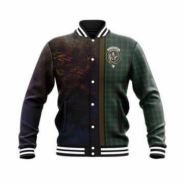Elphinstone Tartan Family Crest Baseball Jacket Alba Gu Brath Be Brave Lion Ancient Style Unisex - Tartan Vibes Clothing