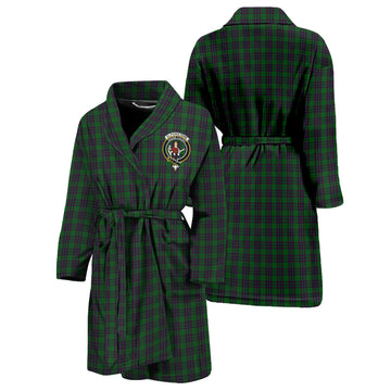 Elphinstone Tartan Bathrobe with Family Crest