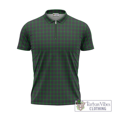 Elphinstone Tartan Zipper Polo Shirt