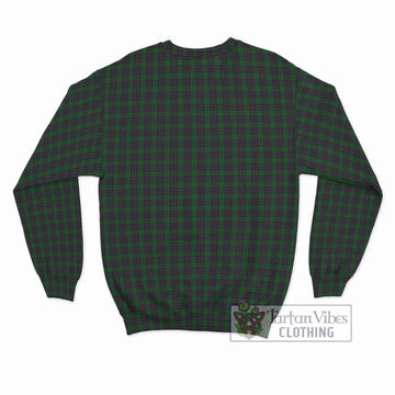 Elphinstone Tartan Sweatshirt with Family Crest DNA In Me Style